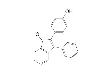 2-(4-hydroxyphenyl)-3-phenyl-1-indenone