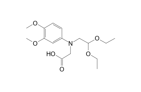 N-(2,2-Diethoxyethyl)-3,4-dimethoxyphenylglycine