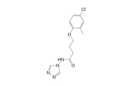 4-(4-chloro-2-methylphenoxy)-N-(4H-1,2,4-triazol-4-yl)butanamide