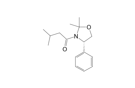 (R)-2,2-DIMETHYL-3-(3-METHYLBUTANOYL)-4-PHENYLOXAZOLIDINE
