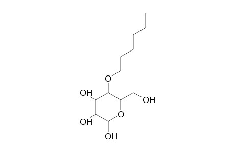 alpha,beta-D-GLUCOPYRANOSIDE, 4-O-HEXYL-