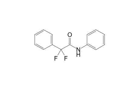 2,2-bis(fluoranyl)-N,2-diphenyl-ethanamide