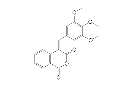 (Z)-4-(3,4,5-trimethoxybenzylidene)isochroman-1,3-dione
