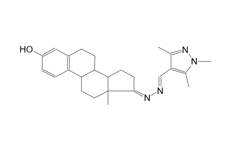 1,3,5-trimethyl-1H-pyrazole-4-carbaldehyde [3-hydroxyestra-1,3,5(10)-trien-17-ylidene]hydrazone