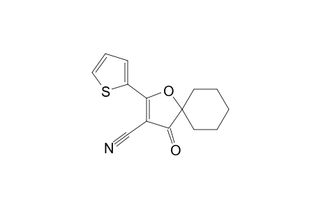 4-Oxo-2-(2-thienyl)-1-oxaspiro[4.5]dec-2-ene-3-carbonitrile