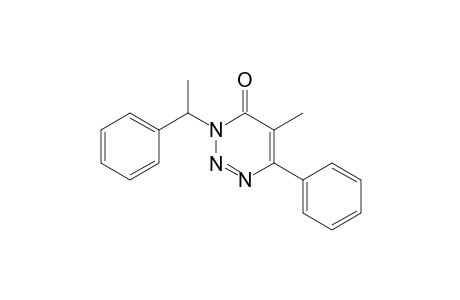 5-Methyl-6-phenyl-3-(1-phenylethyl)-1,2,3-triazin-4(3H)-one