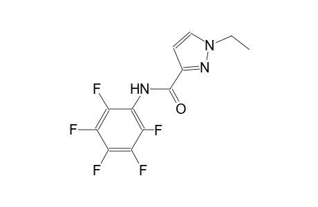1-ethyl-N-(2,3,4,5,6-pentafluorophenyl)-1H-pyrazole-3-carboxamide