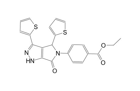 benzoic acid, 4-(4,6-dihydro-6-oxo-3,4-di(2-thienyl)pyrrolo[3,4-c]pyrazol-5(1H)-yl)-, ethyl ester