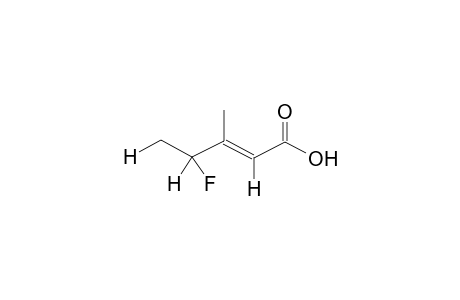 (E)-4-FLUORO-3-METHYL-2-PENTENOIC ACID