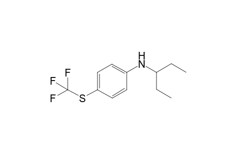 N-(Pentan-3-yl)-4-((trifluoromethyl)thio)aniline