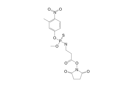 SUCCINIMIDO-3-[METHOXY-(3-METHYL-4-NITROPHENOXY)-PHOSPHOROTHIOYLAMINO]-PROPANOATE