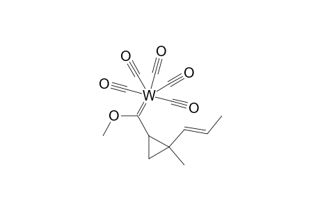 Pentacarbonyl[2-methyl-2-(propenyl)cyclopropyl(methoxy)methylene]tungsten