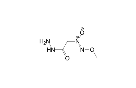 acetic acid, (methoxy-NON-azoxy)-, hydrazide