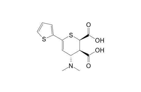 (2R,3R,4S)-4-Dimethylamino-6-thiophen-2-yl-3,4-dihydro-2H-thiopyran-2,3-dicarboxylic acid