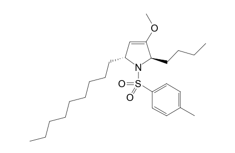 trans-2-Butyl-3-methoxy-5-nonyl-1-tosyl-2,5-dihydro-1H-pyrrole