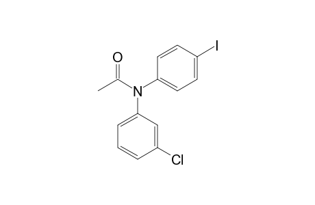 N-(3-Chlorophenyl)-N-(4-iodophenyl)acetamide