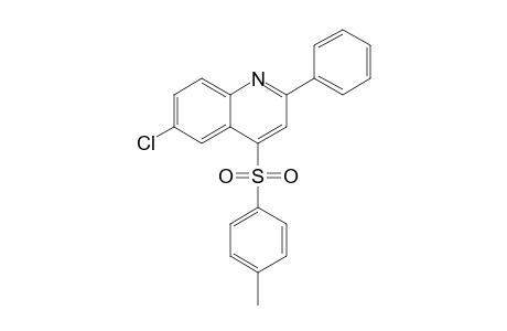 6-Chloro-4-(4-methylphenyl)sulfonyl-2-phenylquinoline