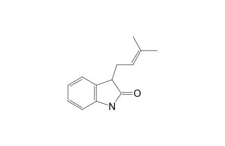 3-(3-methylbut-2-enyl)oxindole