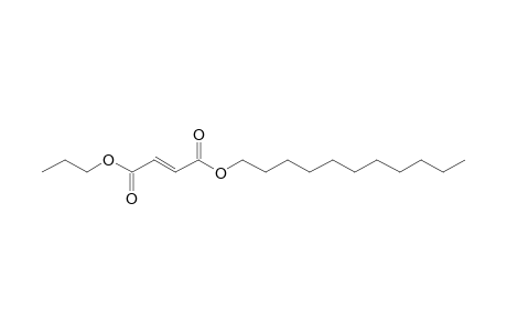 Fumaric acid, propyl undecyl ester