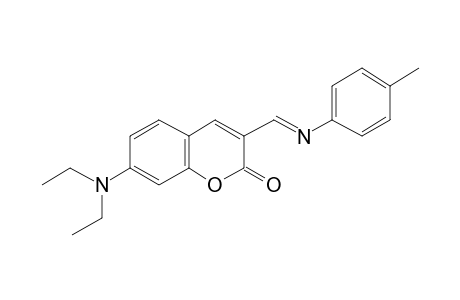 7-(Diethylamino)-3-[N-(4-methylphenyl)carboximidoyl]chromen-2-one