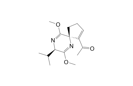 (5S,8R)-1-(8-Isopropyl-7,10-dimethoxy-6,9-diazaspiro[4.5]deca-1,6,9-trien-1-yl)ethanone