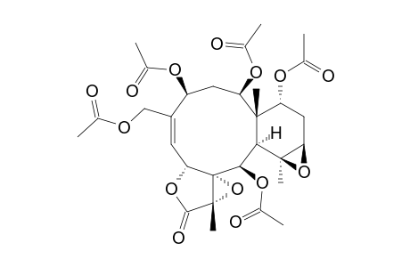 16-Acetoxystecholide C acetate