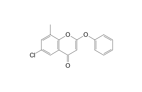 2-Phenoxy-6-chloro-8-methyl-4H-4-chromenone