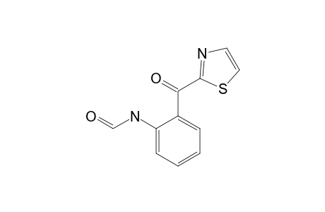 2-FORMAMIDOPHENYL-2'-THIAZOLYLKETONE