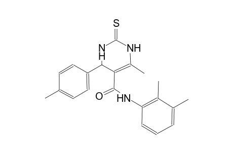 5-pyrimidinecarboxamide, N-(2,3-dimethylphenyl)-1,2,3,4-tetrahydro-6-methyl-4-(4-methylphenyl)-2-thioxo-