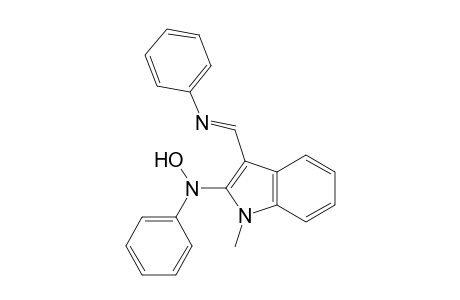 1H-Indol-2-amine, N-hydroxy-1-methyl-N-phenyl-3-[(phenylimino)methyl]-, (E)-