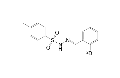 Benzenesulfonic acid, 4-methyl-, (phenyl-2-d-methylene)hydrazide