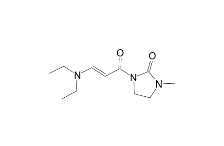 1-[(2Z)-3-(Diethylamino)-2-propenoyl]-3-methyl-2-imidazolidinone
