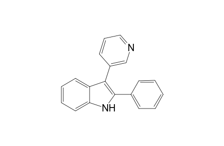 2-Phenyl-3-(pyridin-3-yl)-1H-indole