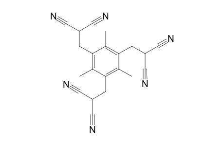 1,3,5-tris[2',2'-Ethyldicarbonitrile]-2,4,6-trimethylbenzene