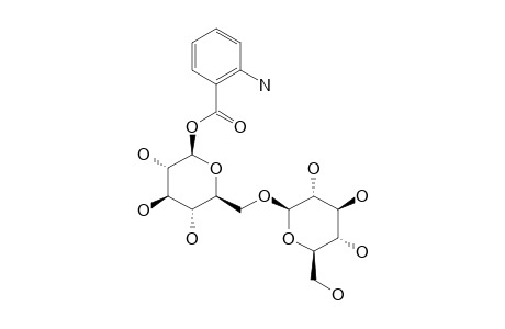 ORTHO-AMINOBENZOIC-ACID-7-O-BETA-D-(BETA-1,6-O-D-GLUCOPYRANOSYL)-GLUCOPYRANOSYLESTER