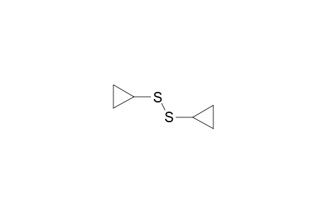 (Cyclopropyldisulfanyl)cyclopropane