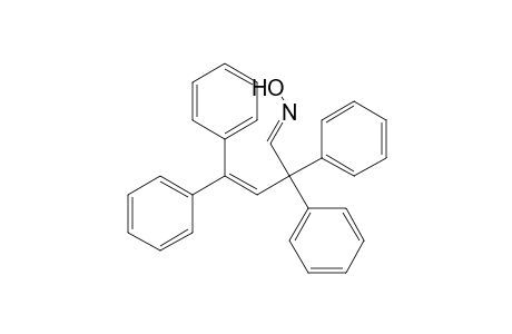 2,2,4,4-Tetraphenylbut-3-enal oxime