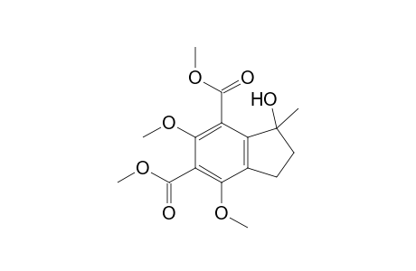 Dimethyl 3-Hydroxy-5,7-dimethoxy-3-methyl-2,3-dihydro-1H-indene-4,6-dicarboxylate