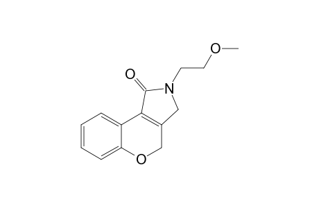 2-(2-Methoxyethyl)-2,3-dihydrochromeno[3,4-c]pyrrol-1(4H)-one
