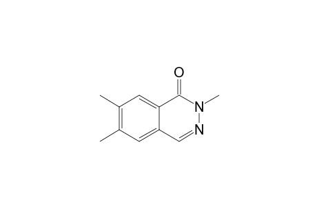 2,6,7-trimethylphthalazin-1-one