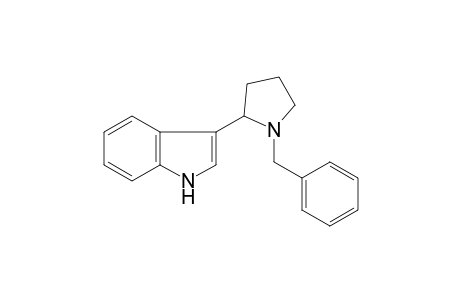1H-Indole, 3-[1-(phenylmethyl)-2-pyrrolidinyl]-