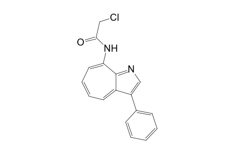 8-Chloroacetylamino-3-phenyl-1-azaazulene
