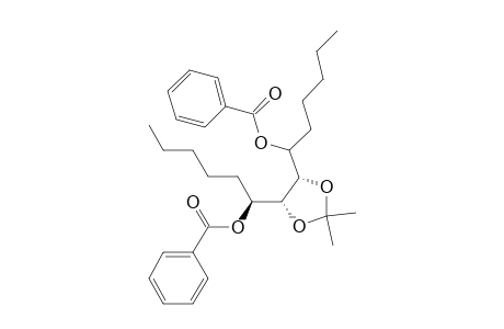 1,3-Dioxolane-4,5-dimethanol, 2,2-dimethyl-.alpha.,.alpha.'-dipentyl-, dibenzoate, [4R-[4.alpha.(S*),5.beta.(S*)]]-