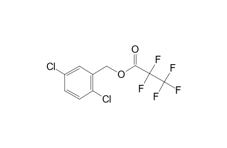 2,5-Dichlorobenzyl alcohol, pentafluoropropionate