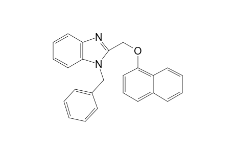 1-Benzyl-2-(1-naphthoxymethyl)benzimidazole