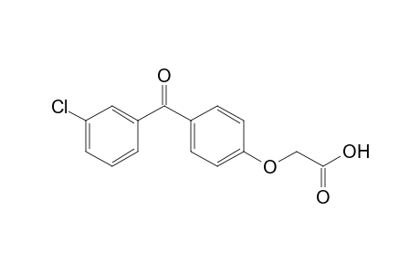 4-(3'-Chlorobenzoyl)benzene-1-acetic Acid