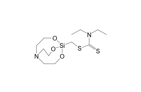 2,8,9-Trioxa-5-aza-1-silabicyclo[3.3.3]undec-1-ylmethyl diethyldithiocarbamate