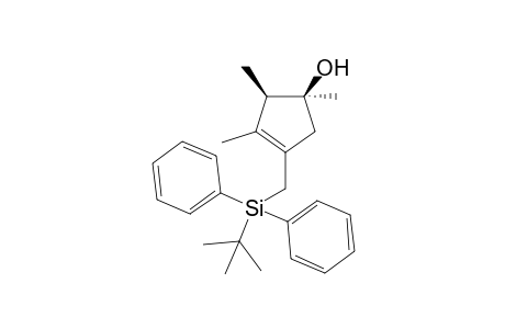 (Z)-1,4,5-Trimethyl-3-tert-butyldiphenylsilylmthyl-3-cyclopenten-1-ol