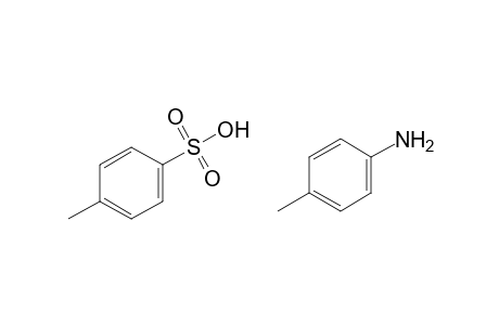 p-toluenesulfonic acid, compound with p-toluidine(1:1)