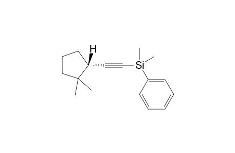 (S)-2-[2-(Dimethylphenylsilyl)ethynyl]-1,1-dimethylcyclopentane